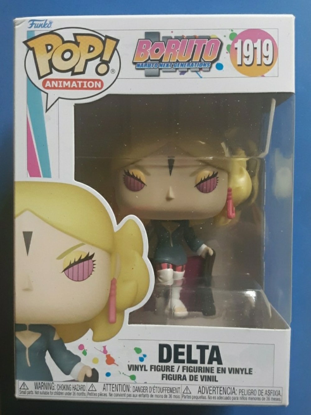 Funko Pop! Animation Boruto Delta Vinyl Figure - Blonde/Pink
